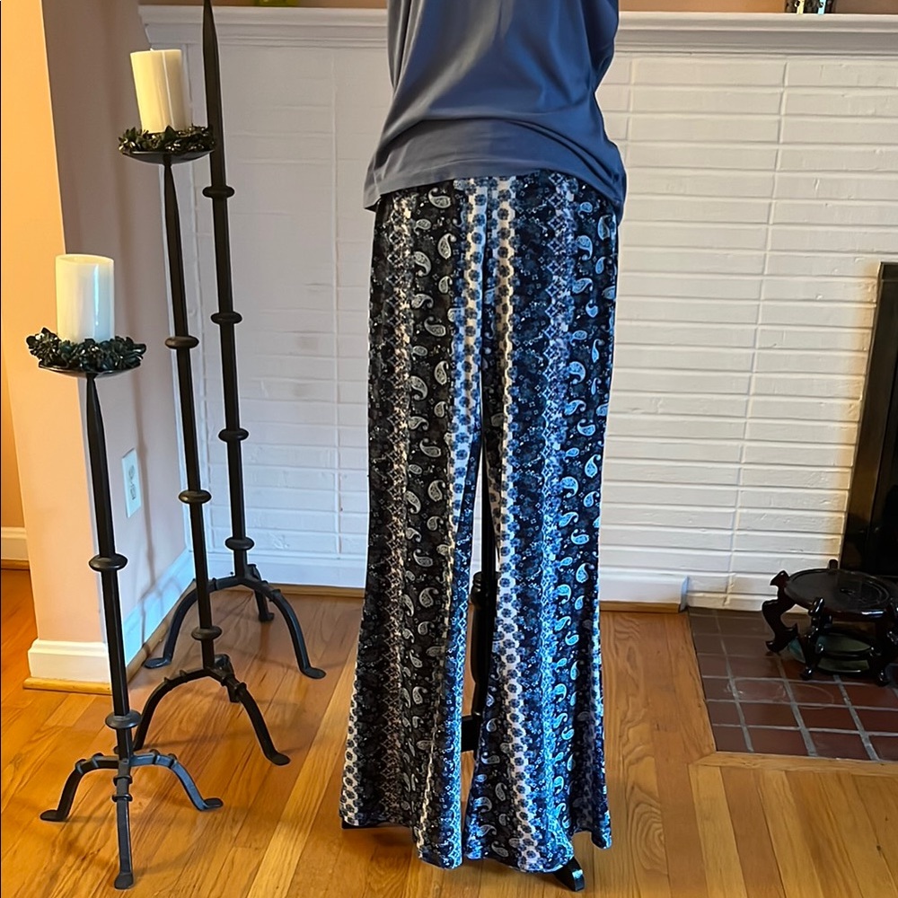 Fashion Nova Bell Bottom Pull On Pants